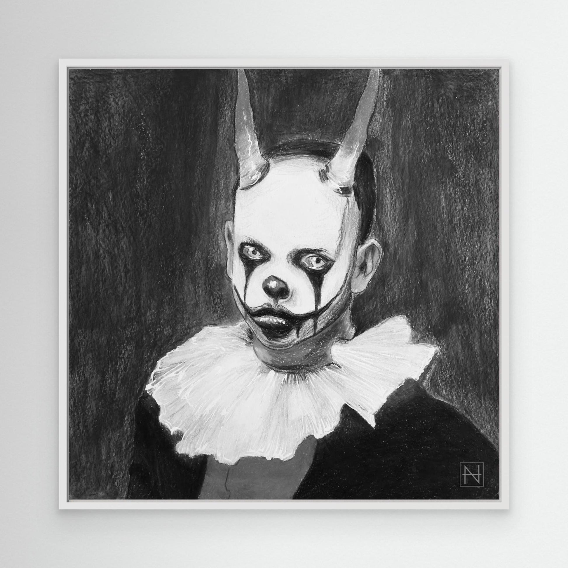 Sad Ugly Clowns No. 5 (Pepa) BW